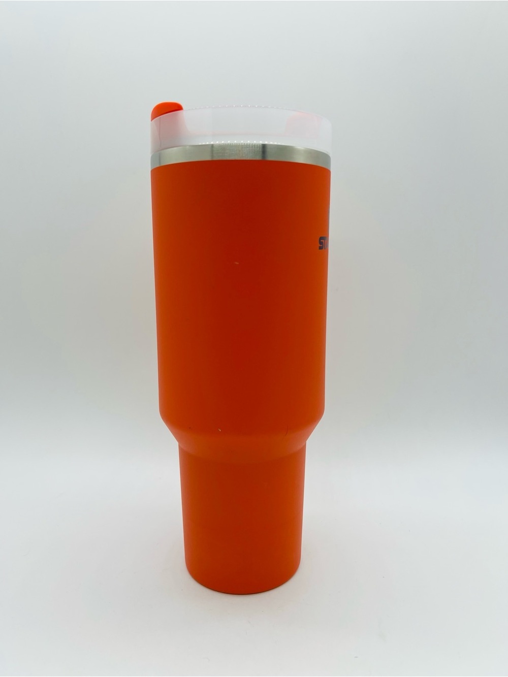 Stanley Bright Orange Travel Mug with Handle 40 ounces - Picture 6 of 13